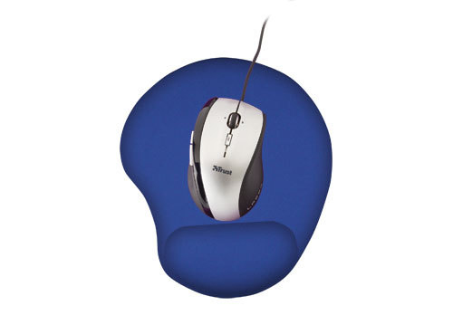 Trust Bigfoot Gel Mouse Pad Blue