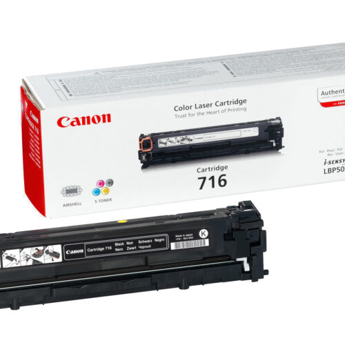 Canon 1980B002/716BK Toner cartridge black, 2.300 pages/5% for Canon LBP-5050