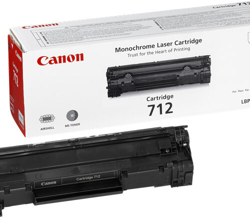 Canon 1870B002/712 Toner cartridge black, 1.500 pages/5% for Canon LBP-3010