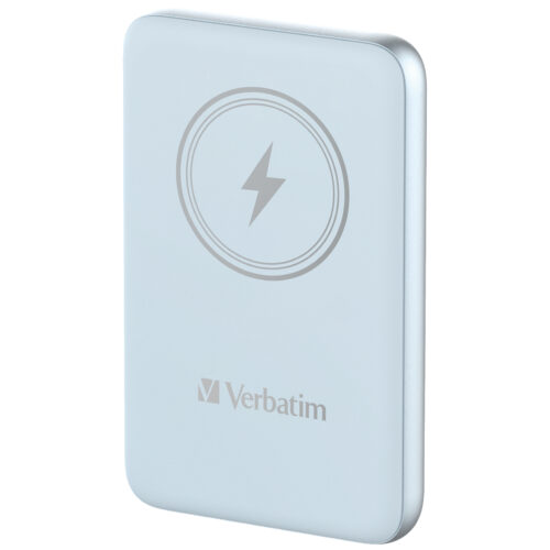 Verbatim Charge ´n´ Go Magnetic Wireless Power Bank 10000mAh Blue