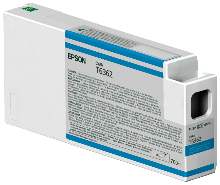 1740029_3972752083 Epson C13T636200/T6362 Ink cartridge cyan 700ml for Epson Stylus Pro WT 7900/7700/7890/7900