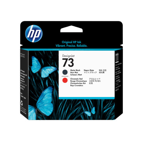 1745fd7b6c94fb83d334020ca4e884ea3411224e HP CD949A/73 Printhead black matt +chrom. red 130ml for HP DesignJet Z 3200