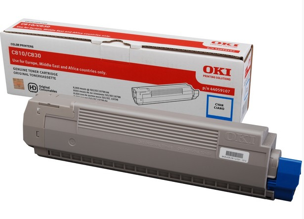 1755337_5282 OKI 44059107 Toner cyan, 8.000 pages ISO/IEC 19798 for OKI C 800