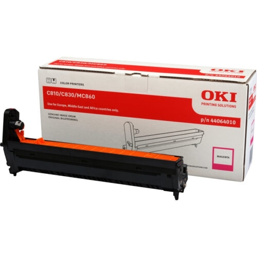 OKI 44064010 Drum kit magenta, 20.000 pages ISO/IEC 19752 for OKI C 800/801/MC 851/MC 860/MC 861