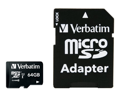 Verbatim Premium 64 GB MicroSDXC Class 10