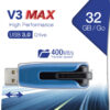 18262826_1178235141 Verbatim V3 MAX - USB 3.0 Drive 32 GB - Blue