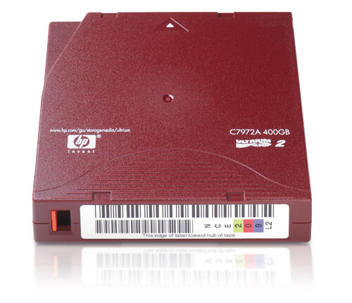 HPE C7972A backup storage media Blank data tape 200 GB LTO 1.26 cm