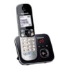 18363964_2680 Panasonic KX-TG6821EB telephone DECT telephone Caller ID Black, Silver