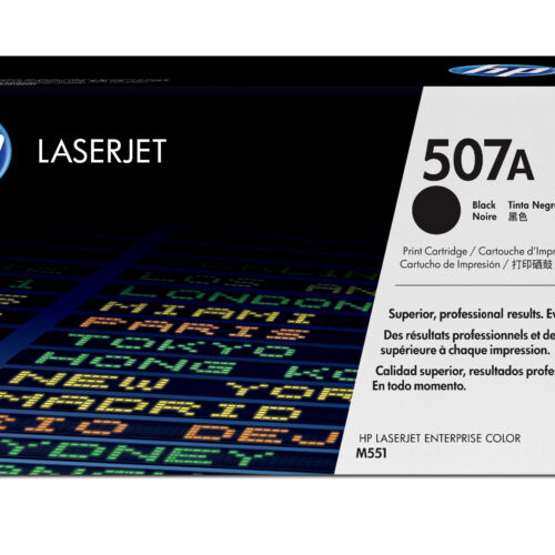 HP CE400A/507A Toner cartridge black, 5.500 pages ISO/IEC 19798 for HP LaserJet EP 500