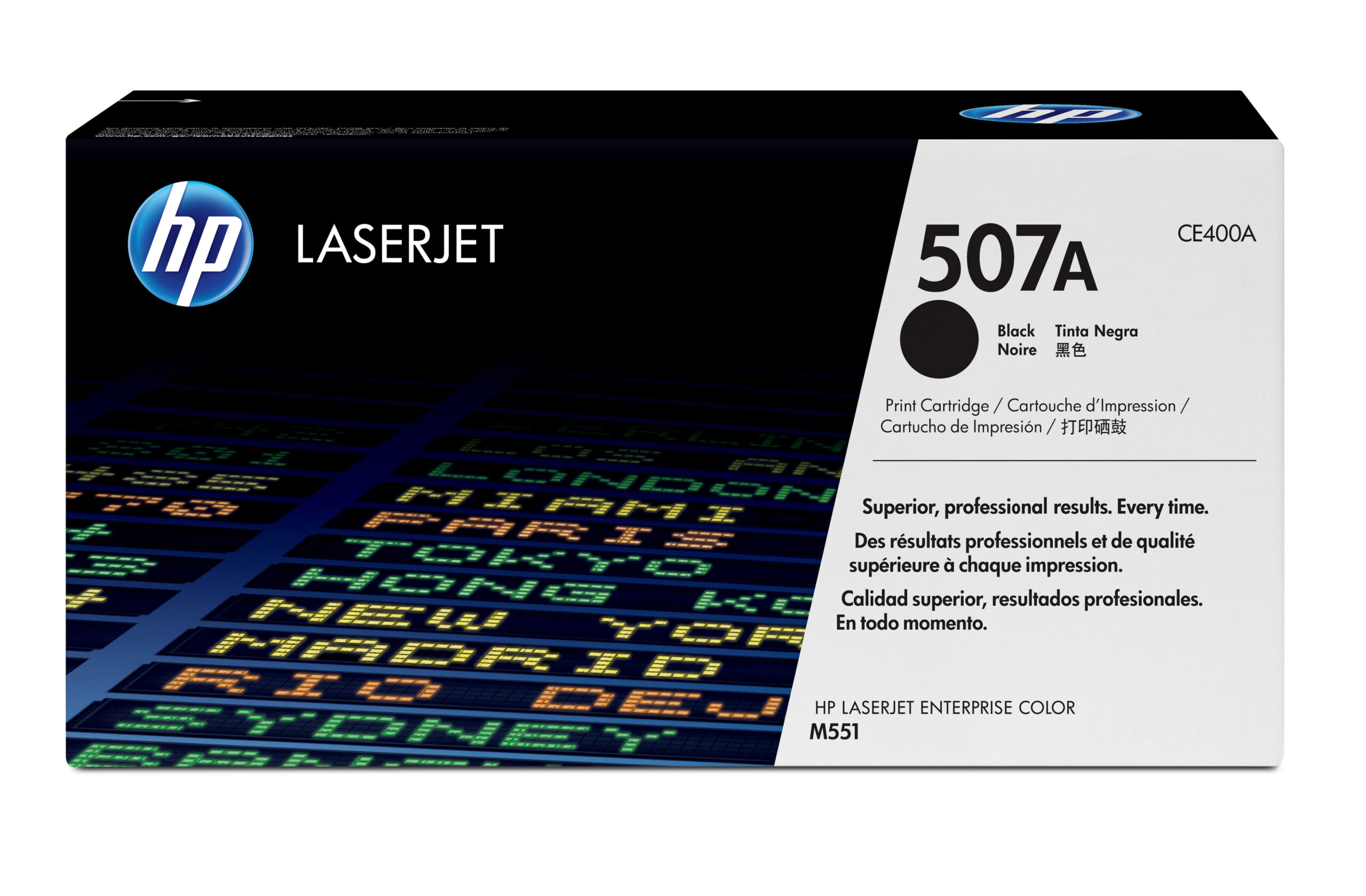 HP CE400A/507A Toner cartridge black, 5.500 pages ISO/IEC 19798 for HP LaserJet EP 500