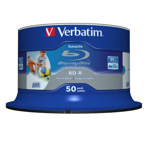 Verbatim 43812 blank Blu-Ray disc BD-R 25 GB 50 pc(s)