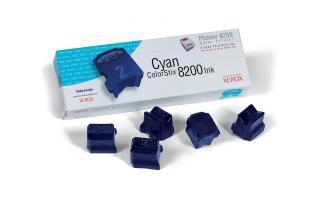Xerox 016-2045-00 Dry ink in color-stix cyan, 5x7.000 pages Pack=5 for Xerox Phaser 8200