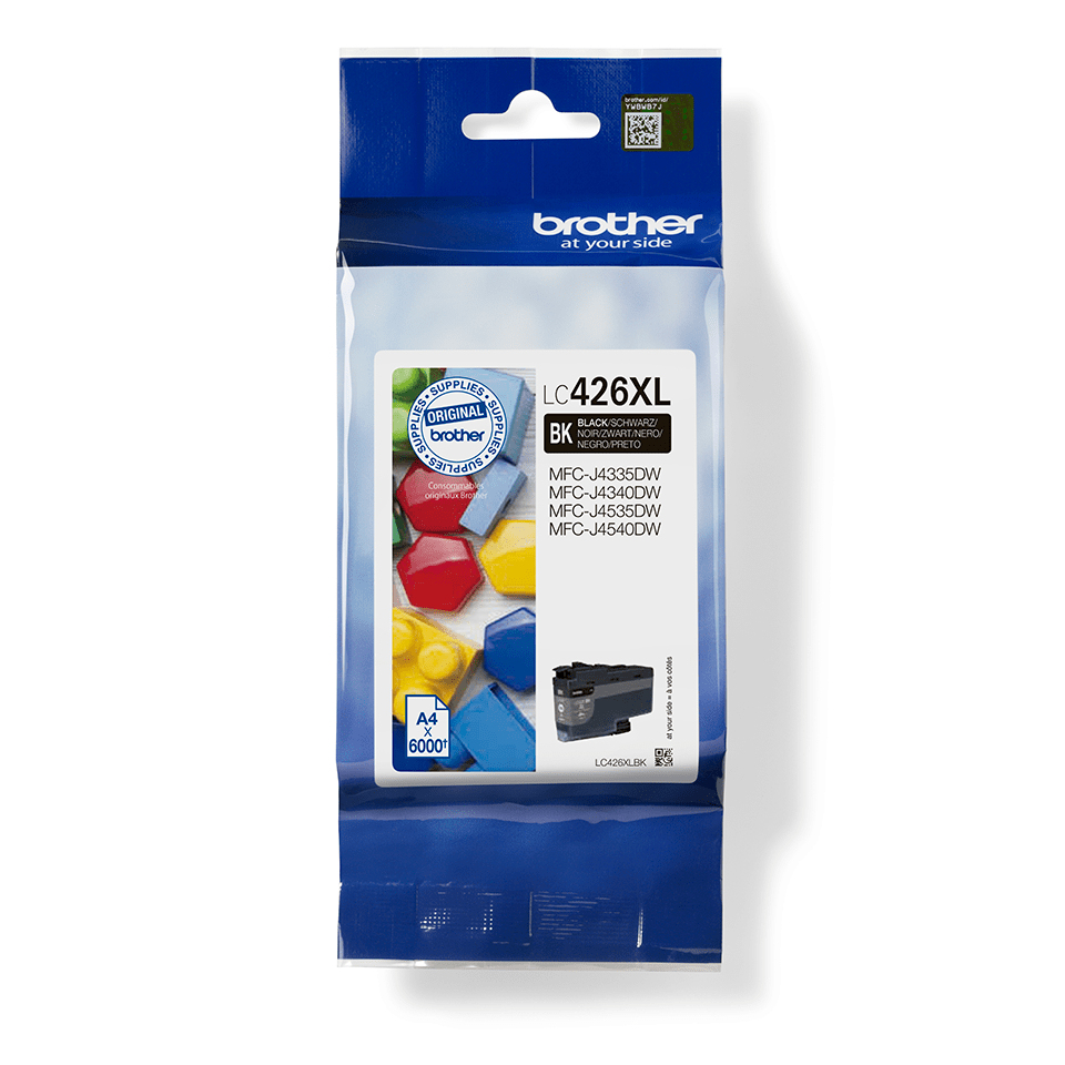 Brother LC-426XLBK Ink cartridge black, 6.000 pages ISO/IEC 19752 for Brother MFC-J 4335