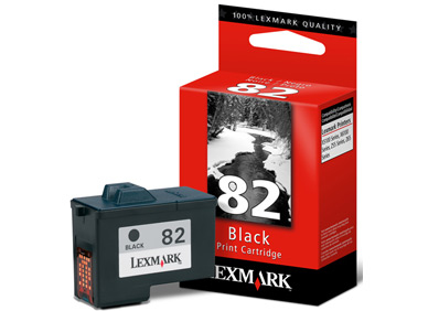 1949399-2521 Lexmark #82 / 18L0032E Black Print Cartridge ink cartridge Original