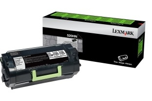 Lexmark 52D0H0N/520HN Toner cartridge for Etikettes return program, 25.000 pages ISO/IEC 19752 for Lexmark MS 710/711