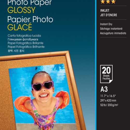 Epson Photo Paper Glossy - A3 - 20 sheets