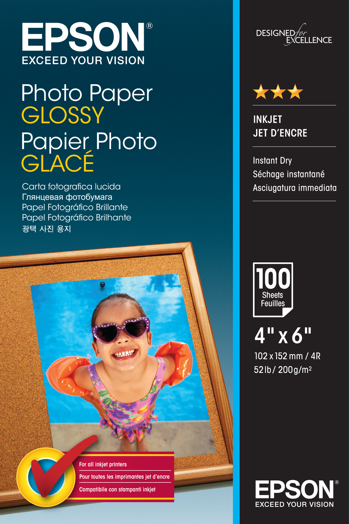 19613213_2312558647 Epson Photo Paper Glossy - 10x15cm - 100 sheets