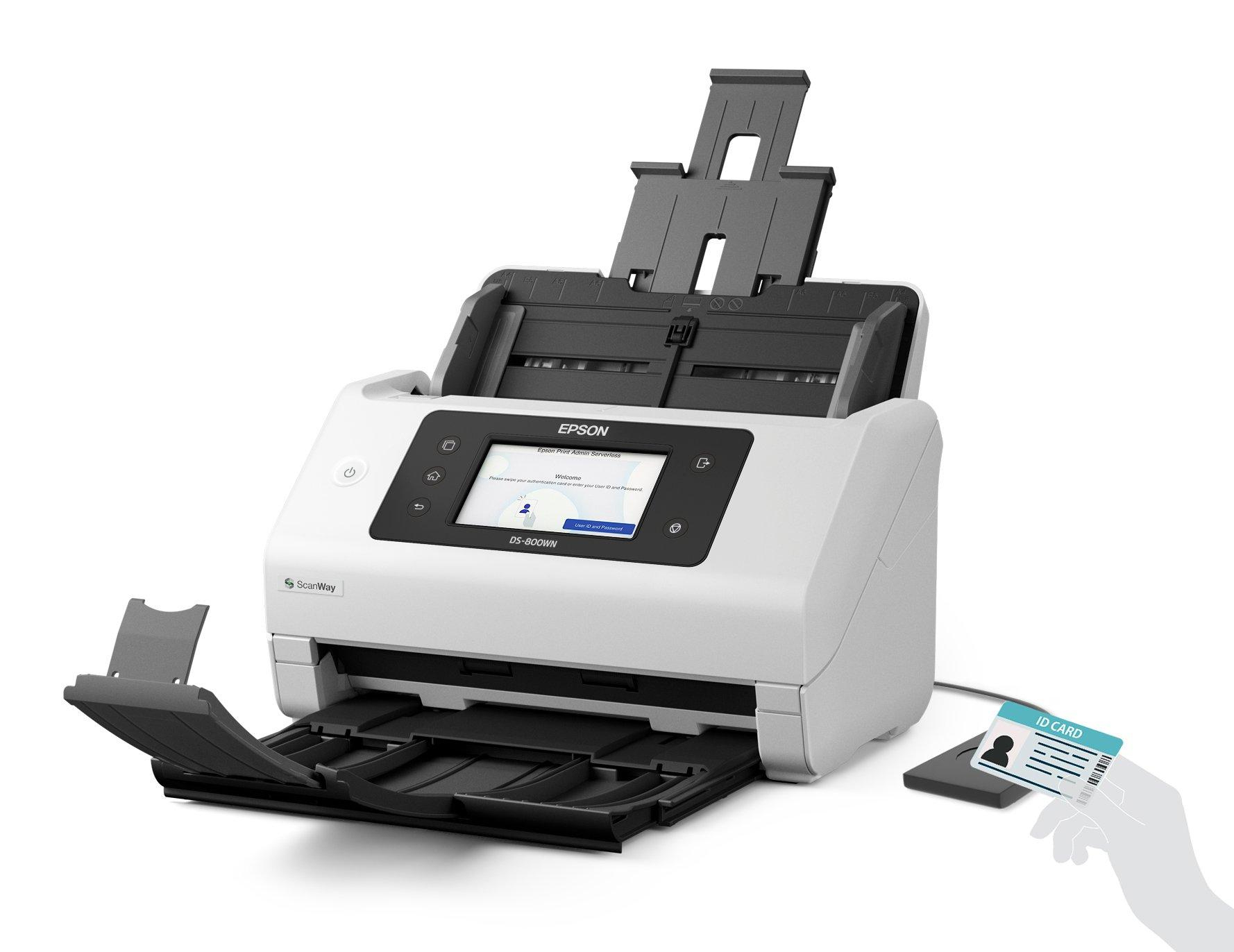 Epson WorkForce DS-800WN Sheet-fed scanner 600 x 600 DPI A4 White
