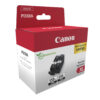 Canon 6431B010/PGI-550PGBKXL Ink cartridge black high-capacity pigmented twin pack Blister, 2x500 pages ISO/IEC 24711 5615 Photos 22ml Pack=2 for Canon Pixma IP 8700/IX 6850/MG 5450/MG 6350/MX 725