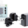 Verbatim GNC-200 GaN Charger 200W with 2 x USB-C PD 100W / 1 x USB-C PD 65W / 1 x USB QC 3.0 (EU/UK/US)