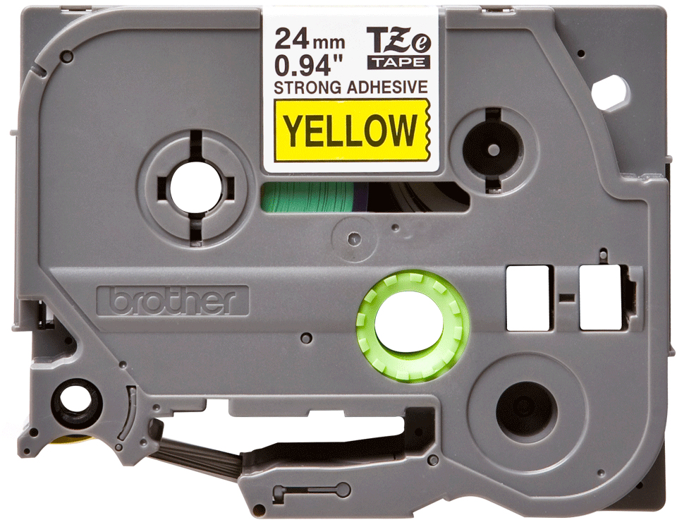 1f287f1d514fcad3438594526e19c3f3080d0f4b Brother TZE-S651 DirectLabel black on yellow extra strong Laminat 24mm x 8m for Brother P-Touch TZ 3.5-24mm/HSE/36mm/6-24mm/6-36mm