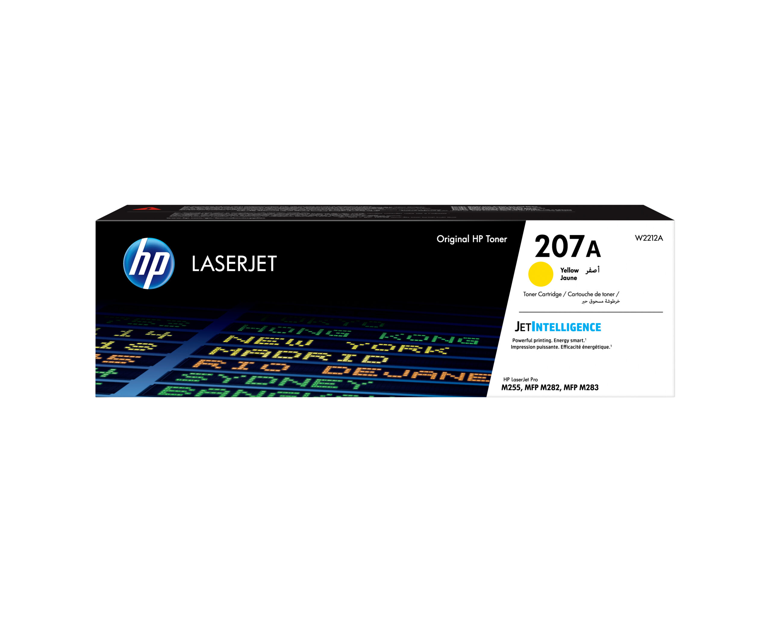 HP W2212A/207A Toner cartridge yellow, 1.250 pages ISO/IEC 19752 for HP M 283
