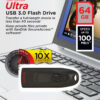 SanDisk Ultra USB flash drive 64 GB USB Type-A 3.2 Gen 1 (3.1 Gen 1) Black