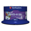 2059468_8514826532 Verbatim DVD+R Double Layer Wide Inkjet Printable 8x