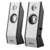 Trust Slimline loudspeaker Black, Silver Wired 7 W