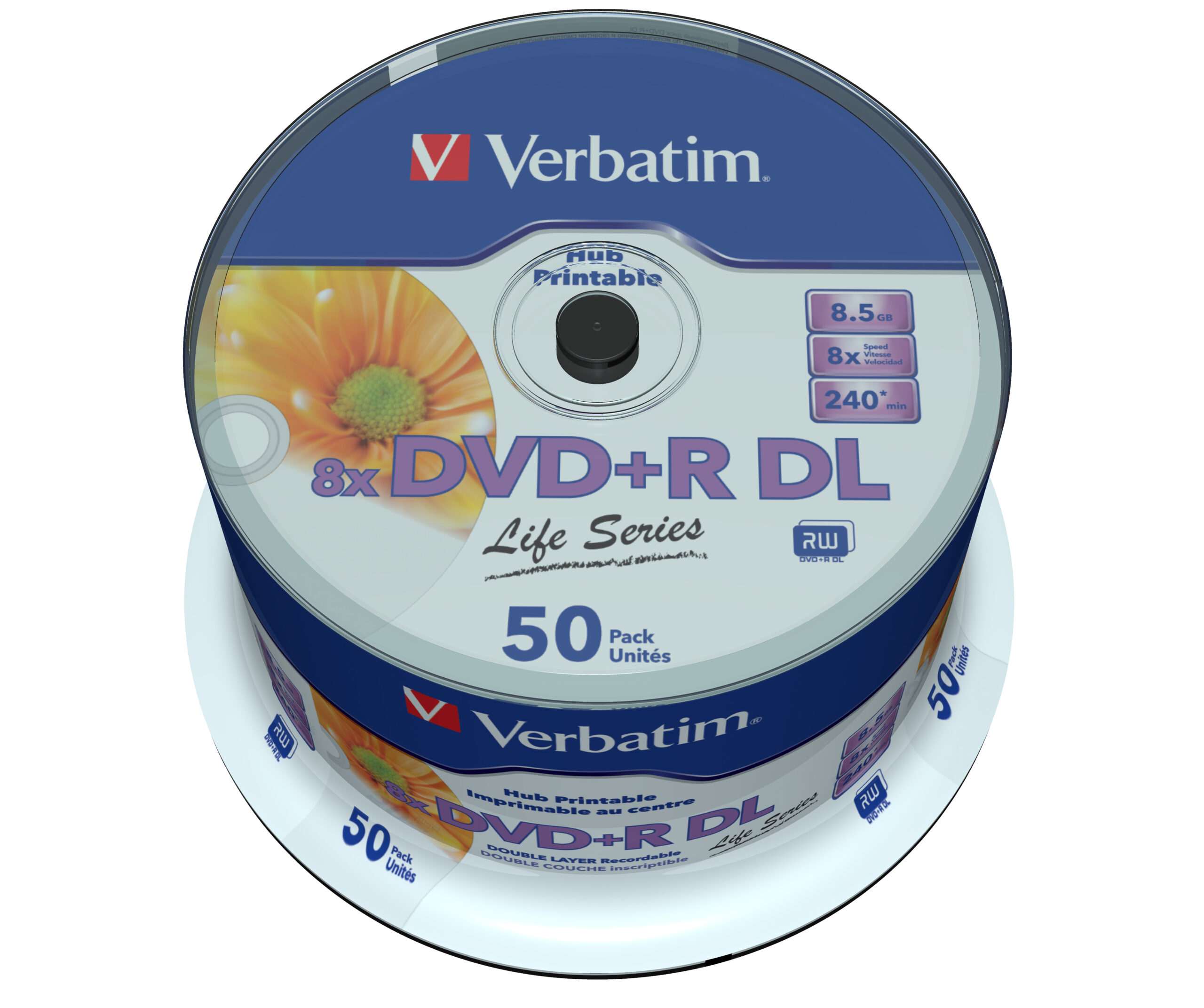 21040653_7580349172 Verbatim 97693 blank DVD 8.5 GB DVD+R DL 50 pc(s)