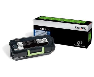Lexmark 52D2H0L/522HL Toner cartridge high-capacity, 25.000 pages ISO/IEC 19752 for Lexmark MS 710/711