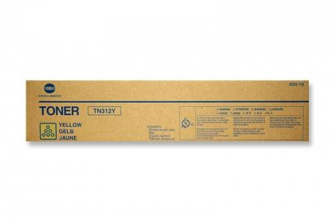 Konica Minolta TN312Y toner cartridge 1 pc(s) Original Yellow