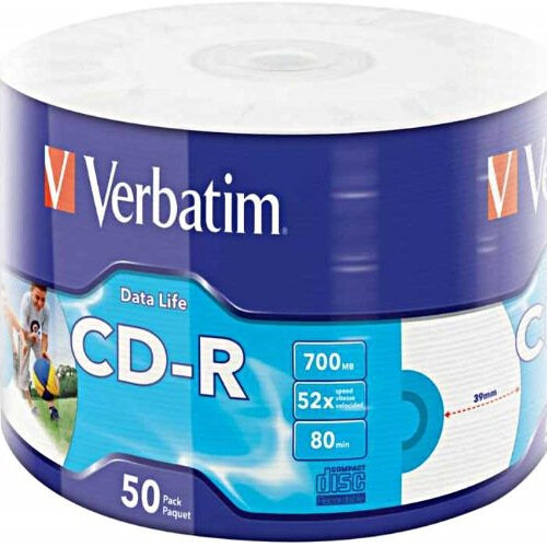 Verbatim 50x CD-R 700 MB 52x 50 pc(s)