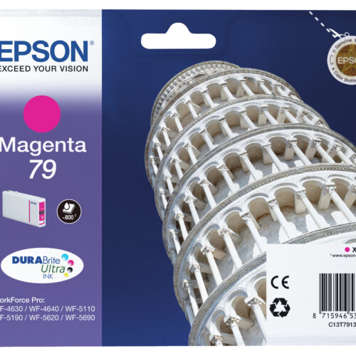 Epson C13T79134010/79 Ink cartridge magenta, 800 pages 6,5ml for Epson WF 4630/5110