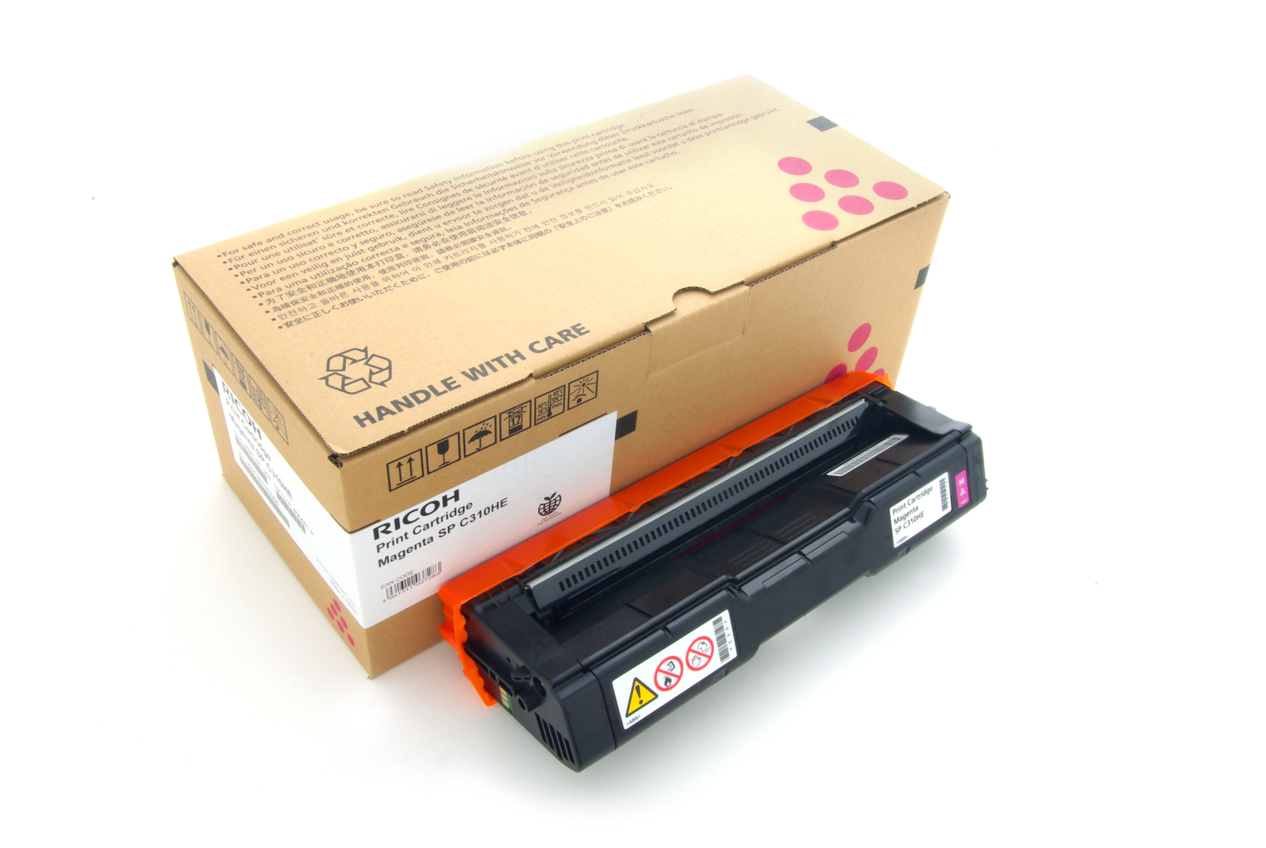 2162523-3491 Ricoh 406481/SPC310HE Toner magenta high-capacity, 6.000 pages/5% for Ricoh Aficio SP C 231/320
