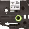 Brother TZE-161 DirectLabel black on Transparent 36mm x 8m for Brother P-Touch TZ 3.5-36mm/HSE/6-36mm