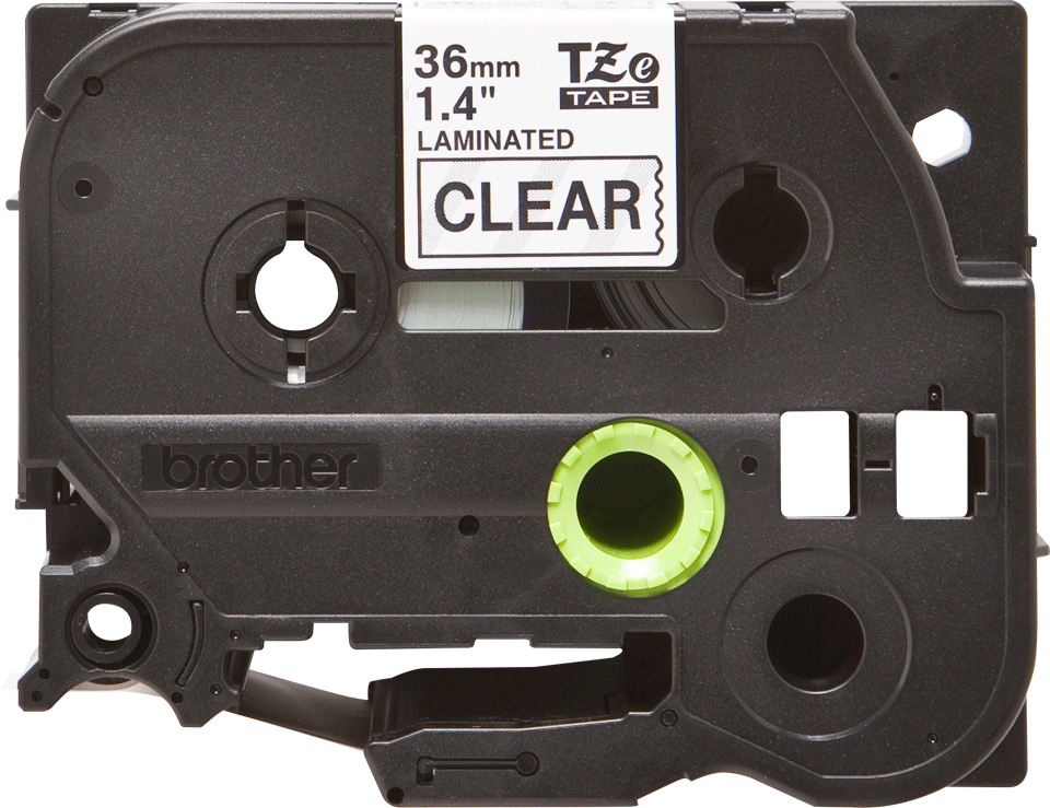 Brother TZE-161 DirectLabel black on Transparent 36mm x 8m for Brother P-Touch TZ 3.5-36mm/HSE/6-36mm