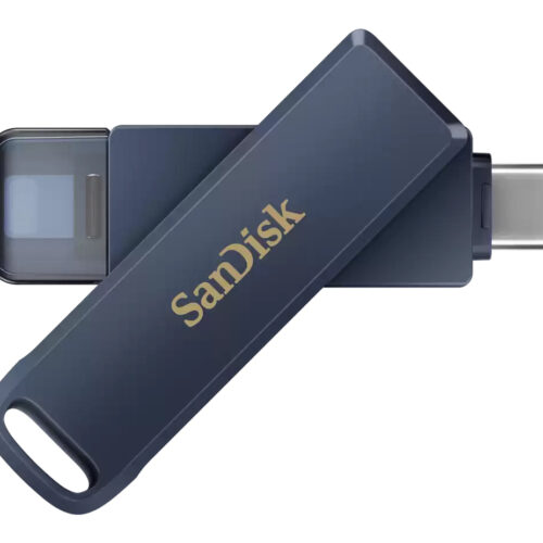 21b6cc05664486de5b3622ad6a867bb63412de18 SanDisk iXpand USB flash drive 128 GB USB Type-C / Lightning 3.2 Gen 1 (3.1 Gen 1) Blue