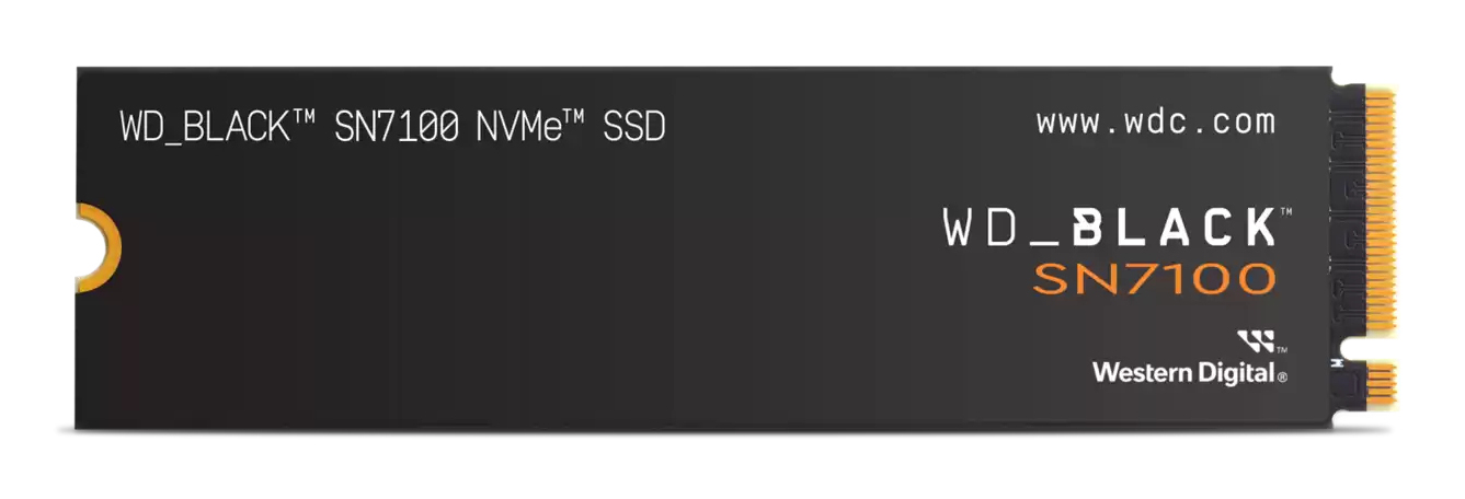 21e84ff5733bc8329740cbd4b69cb8e26332dcc5 Western Digital Black SN7100 1 TB M.2 PCI Express 4.0 NVMe 3D TLC NAND