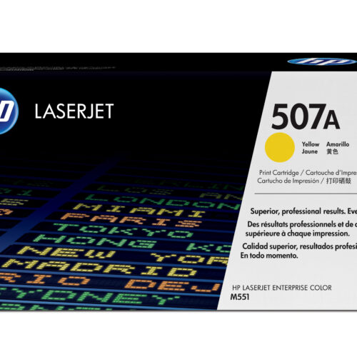 HP CE402A/507A Toner cartridge yellow, 6.000 pages ISO/IEC 19798 for HP LaserJet EP 500