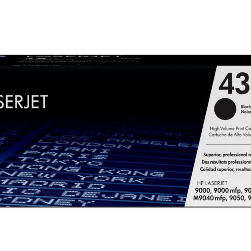 HP C8543X/43X Toner cartridge black high-capacity, 30.000 pages ISO/IEC 19752 for Canon LBP-5060/Troy 9000