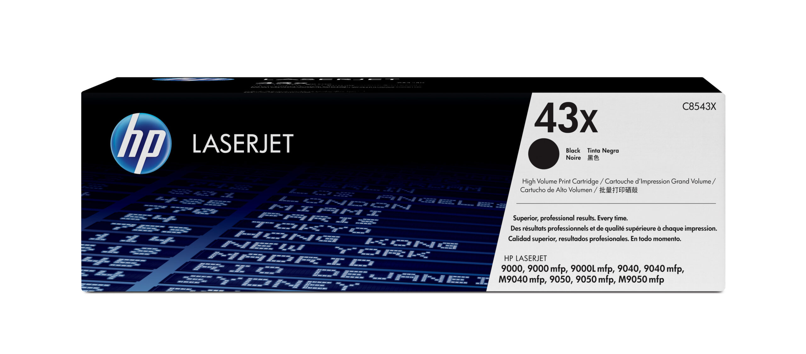 HP C8543X/43X Toner cartridge black high-capacity, 30.000 pages ISO/IEC 19752 for Canon LBP-5060/Troy 9000