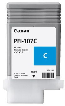 22617670-4771 Canon 6706B001/PFI-107C Ink cartridge cyan 130ml for Canon IPF 670/680
