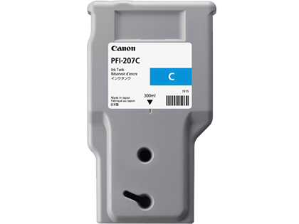 22617675-7339 Canon 8790B001/PFI-207C Ink cartridge cyan 300ml for Canon IPF 680