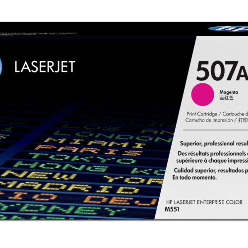 HP CE403A/507A Toner cartridge magenta, 6.000 pages ISO/IEC 19798 for HP LaserJet EP 500