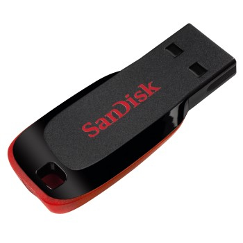 23099946-2880 SanDisk Cruzer Blade USB flash drive 64 GB USB Type-A 2.0 Black, Red