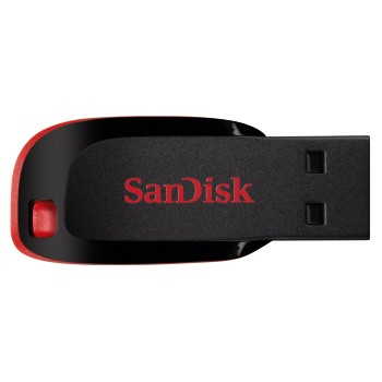 23099946_5219 SanDisk Cruzer Blade USB flash drive 64 GB USB Type-A 2.0 Black, Red