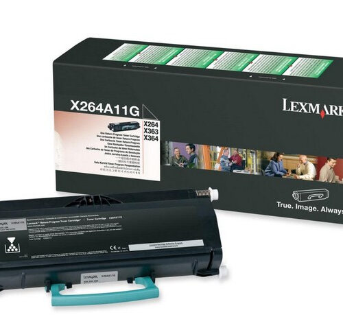 2315255_1403 Lexmark X264A11G Toner-kit return program, 3.500 pages ISO/IEC 19752 for Lexmark X 264