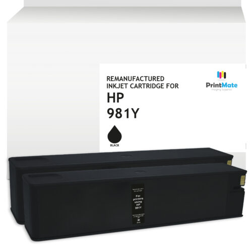 PrintMate HP 981Y, remanufactured ink cartridge, high capacity, Black 20000p