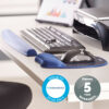 23f9aa8ff680bf0f1251c64715a34c61693afc5e Fellowes Memory Foam Mouse Pad/Wrist Rest Sapphire
